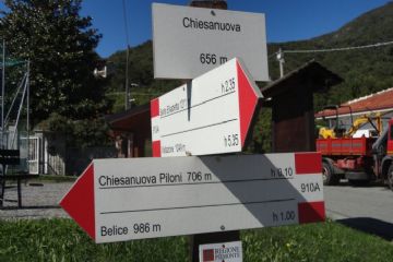 Cartellonistica Sentieri