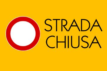 Chiusura strada S.P. n. 45 nel Comune di Borgiallo